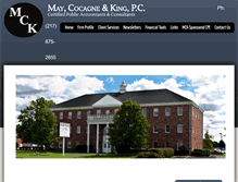 Tablet Screenshot of mckcpa.com